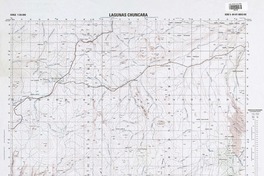 Lagunas Chuncara (19°30'13.00"-68°45'06.05") [material cartográfico] : Instituto Geográfico Militar de Chile.