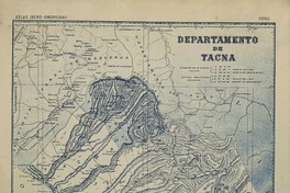 Departamento de Tacna  [material cartográfico] Alberto Martín, editor.