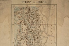 [Cuestión limítrofe Chile Argentina desde paralelo 41° a 46° latitud Sur]  [material cartográfico] Oficina de Límites.