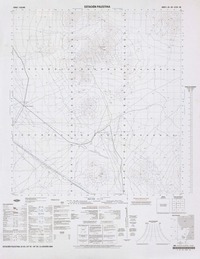 Estación Palestina 23°45' - 69°30' [material cartográfico] : Instituto Geográfico Militar de Chile.