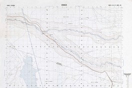 Chaca (18°45' - 70°00') [material cartográfico] : Instituto Geográfico Militar de Chile.