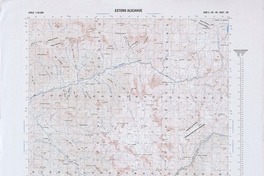 Estero Alicahue E-031 (32° 15'- 70° 30') [material cartográfico] preparado y publicado por el Instituto Geográfico Militar.