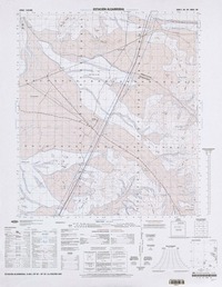 Estación Algarrobal D-003 (28° 00'- 70° 30') [material cartográfico] preparado y publicado por el Instituto Geográfico Militar.