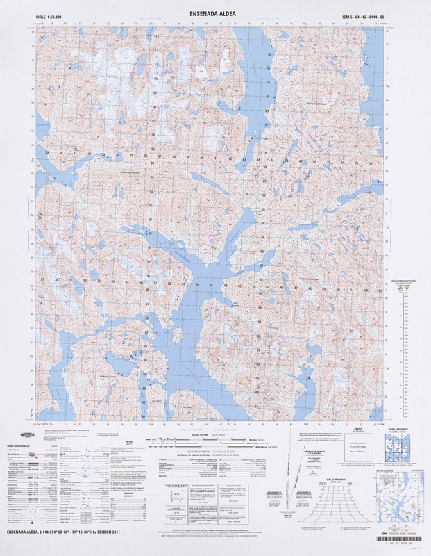 Ensenada Aldea  [material cartográfico] Instituto Geográfico Militar.