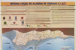 Sistema local de alarma de Tsunami S.L.A.T.  [material cartográfico]