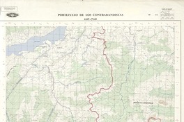 Portezuelo de Los Contrabandistas (44° 15' - 71° 40')  [material cartográfico] Instituto Geográfico Militar de Chile.