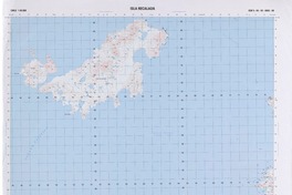 Isla Recalada (53 15' 00"- 73° 52' 30")  [material cartográfico] Instituto Geográfico Militar de Chile.