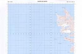 Islotes los Jueces (52° 42' 00" - 74° 37' 30")  [material cartográfico] Instituto Geográfico Militar de Chile.