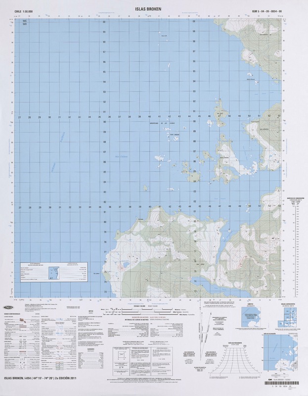 Islas Broken  [material cartográfico] Instituto Geográfico Militar.