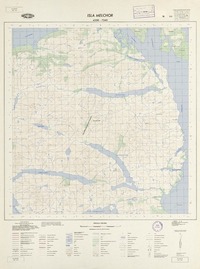 Isla Melchor 4500 - 7340 [material cartográfico] : Instituto Geográfico Militar de Chile.