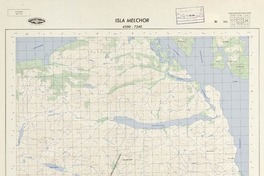 Isla Melchor 4500 - 7340 [material cartográfico] : Instituto Geográfico Militar de Chile.