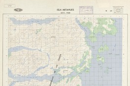 Isla Mitahues (45° 15' - 73° 40')  [material cartográfico] Instituto Geográfico Militar de Chile.