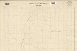Llano de La Paciencia (23° 15' - 68° 30')  [material cartográfico] Instituto Geográfico Militar de Chile.