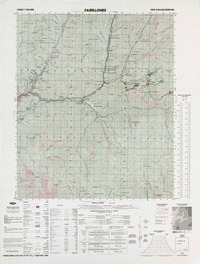 Farellones 3315' - 7015' [material cartográfico] : Instituto Geográfico Militar de Chile.