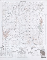 Lagunas Chuncara (19°30'-68°45') [material cartográfico] : Instituto Geográfico Militar de Chile.
