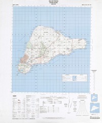 Isla de Pascua=Eastern Island= Rapanui (27°00' - 109°13') [material cartográfico] : Instituto Geográfico Militar de Chile.