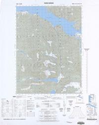 Fiordo Reñihue (42° 30' - 72° 30')  [material cartográfico] preparado y publicado por el Instituto Geográfico Militar.