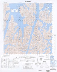 Isla Contreras (51° 45' 00''- 74° 37' 30'')  [material cartográfico] Instituto Geográfico Militar de Chile.