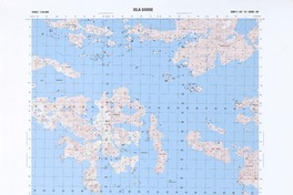 Isla Goose (55° 15' 00" - 69° 45' 00")  [material cartográfico] Instituto Geográfico Militar de Chile.
