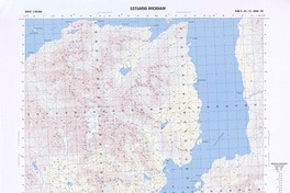 Estuario Wickham (53° 15' 00" - 72° 00' 00")  [material cartográfico] Instituto Geográfico Militar de Chile.