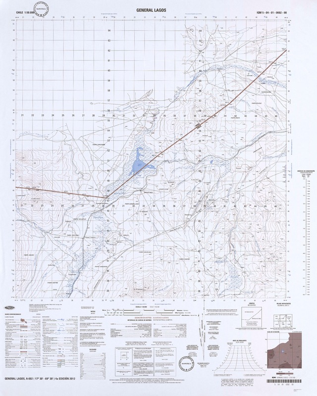 General Lagos  [material cartográfico] Instituto Geográfico Militar.