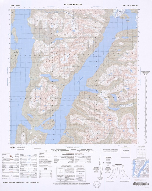 Estero Cupquelán  [material cartográfico] Instituto Geográfico Militar.