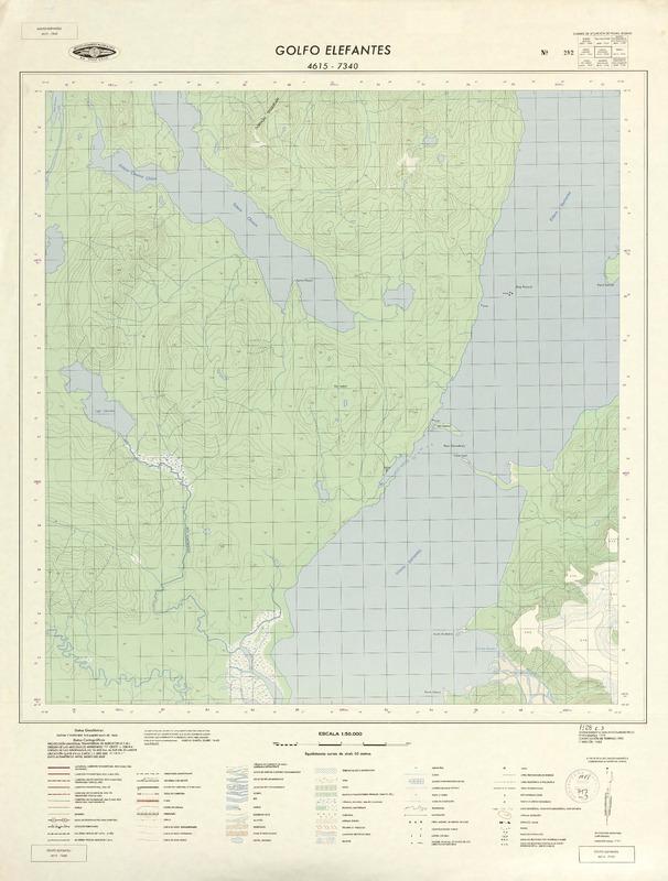 Golfo Elefantes 4615 - 7340 [material cartográfico] : Instituto Geográfico Militar de Chile.