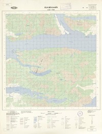 Isla Benjamín 4430 - 7400 [material cartográfico] : Instituto Geográfico Militar de Chile.