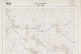 Los Cuartitos 2930 - 7000 [material cartográfico] : Instituto Geográfico Militar de Chile.