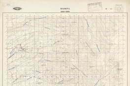Mamiña 2000 - 6900 [material cartográfico] : Instituto Geográfico Militar de Chile.