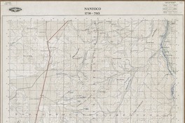 Nantoco 2730 - 7015 [material cartográfico] : Instituto Geográfico Militar de Chile.