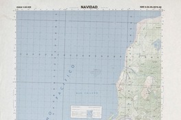 Navidad 3345 - 7145 [material cartográfico] : Instituto Geográfico Militar de Chile.