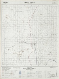 Oficina Alemania 2500 - 6945 [material cartográfico] : Instituto Geográfico Militar de Chile.