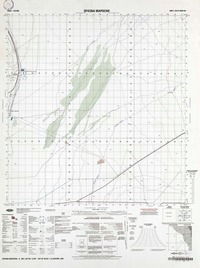 Oficina Mapocho (20°00'13.00" - 69°30'06.05") [material cartográfico] : Instituto Geográfico Militar de Chile.