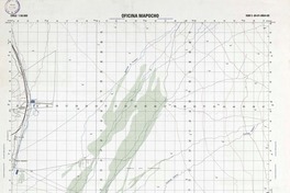 Oficina Mapocho (20°00'13.00" - 69°30'06.05") [material cartográfico] : Instituto Geográfico Militar de Chile.