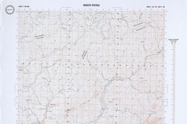 Monte Patria  [material cartográfico] Instituto Geográfico Militar.