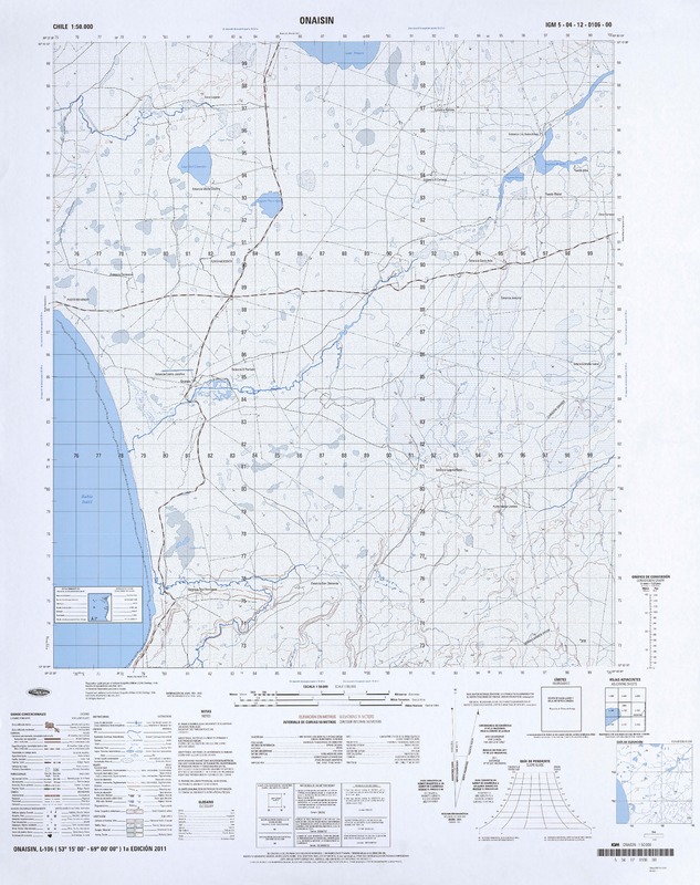 Onaisin  [material cartográfico] Instituto Geográfico Militar.