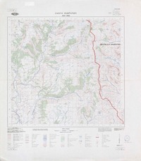 Laguna Mariñanqui 3815 - 7055 [material cartográfico] : Instituto Geográfico Militar de Chile.