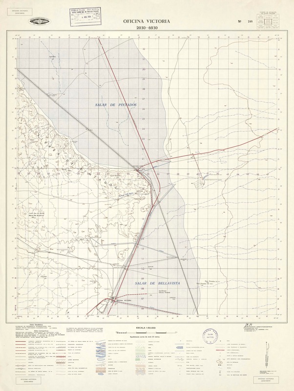 Oficina Victoria 2030 - 6930 [material cartográfico] : Instituto Geográfico Militar de Chile.
