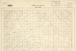 Pampa de Oxaya 1830 - 6930 [material cartográfico] : Instituto Geográfico Militar de Chile.