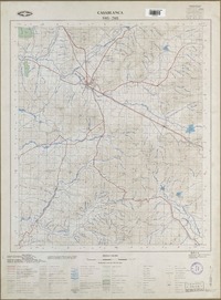 Casablanca 3315 - 7115 [material cartográfico] : Instituto Geográfico Militar de Chile.