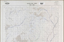 Baños del Toro 2945 - 7000 [material cartográfico]: Instituto Geográfico Militar de Chile.