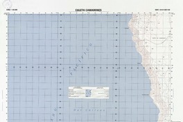 Caleta Camarones (19°00'13.00" - 70°15'06.05") [material cartográfico] : Instituto Geográfico Militar de Chile.