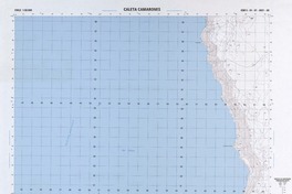 Caleta Camarones (19°00' - 70°15') [material cartográfico] : Instituto Geográfico Militar de Chile.