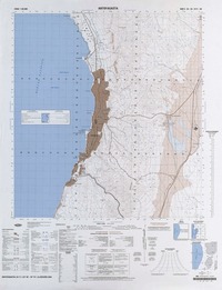 Antofagasta 23°30' - 70°15' [material cartográfico] : Instituto Geográfico Militar de Chile.
