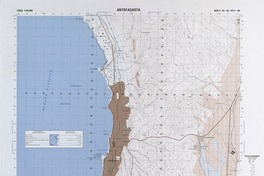 Antofagasta 23°30' - 70°15' [material cartográfico] : Instituto Geográfico Militar de Chile.