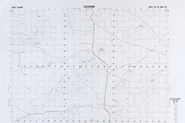 Calvario 25°00' - 70°00' [material cartográfico] : Instituto Geográfico Militar de Chile.