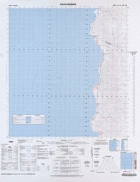 Caleta Colorada 24°30' - 70°30' [material cartográfico] : Instituto Geográfico Militar de Chile.