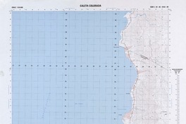 Caleta Colorada 24°30' - 70°30' [material cartográfico] : Instituto Geográfico Militar de Chile.