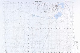 Cerro Bayo 24°15' - 69°00' [material cartográfico] : Instituto Geográfico Militar de Chile.